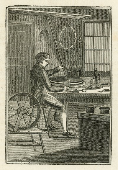 Wire-Drawer (engraving) بواسطة مدرسة اللغة الإنجليزية