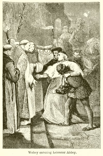 Wolsey يدخل دير ليستر بواسطة مدرسة اللغة الإنجليزية