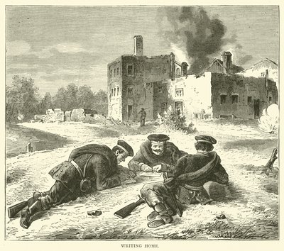 الكتابة إلى المنزل ، سبتمبر 1870 بواسطة مدرسة اللغة الإنجليزية