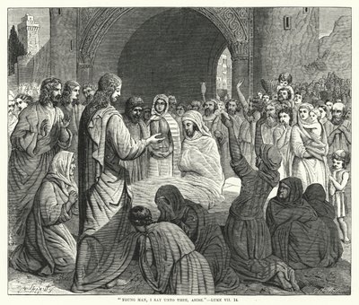 Young man, I say unto thee, arise, Luke VII بواسطة مدرسة اللغة الإنجليزية