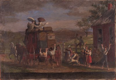 دراسة لمدرب Pemigewasett ، c.1880-89 بواسطة اينوك وود بيري