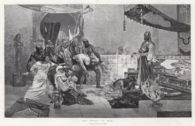غنائم الحرب (نقش) بواسطة إنريكي سيرا