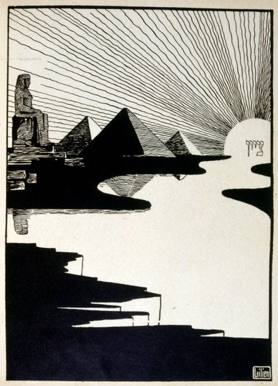 عيد الفصح ، من كتاب يهوذا الذي رسمه إفرايم موسى ليلين (1874-1925). يُعتبر ليليان والد الأيقونية الصهيونية ، التي تم إنشاؤها على طراز Jugendstil (الفن الألماني الحديث). رسم "يهوذا" (1900) ، كتاب شعر من الكتاب المقدس بواسطة افرايم موسى الزنابق