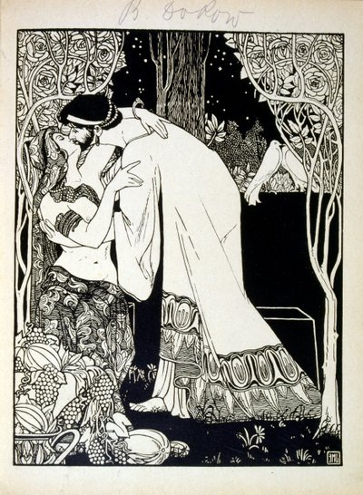 سليمان وشبا ، من كتاب يهوذا الذي رسمه إفرايم موسى ليلين (1874-1925). يُعتبر ليليان والد الأيقونية الصهيونية ، التي تم إنشاؤها على طراز Jugendstil (الفن الألماني الحديث). رسم "يهوذا" (1900) ، كتاب شعر من الكتاب المقدس بواسطة افرايم موسى الزنابق