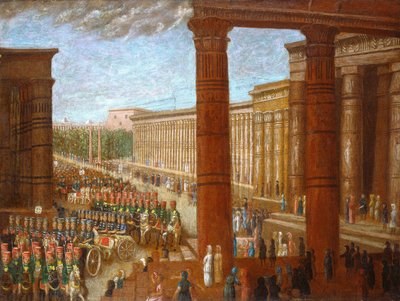 زحف جيش فرعون ، ج. 18651880. بواسطة إيراستوس ساليسبري فيلد