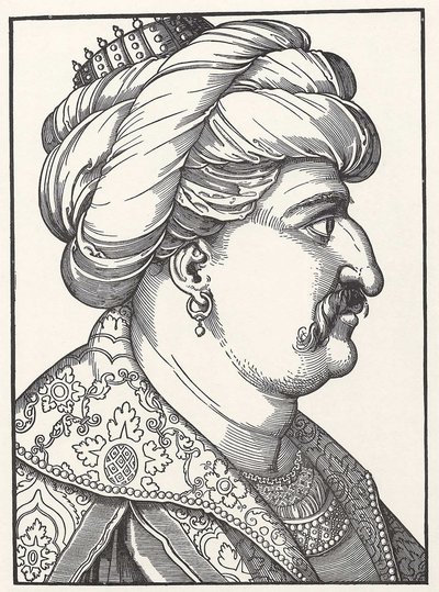 صورة السلطان سليمان الأول بواسطة ارهارد شون