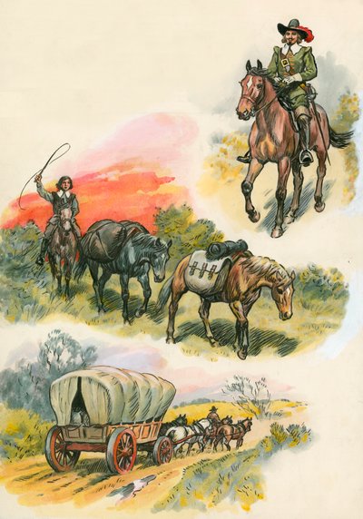 الخيول بواسطة اريك باركر