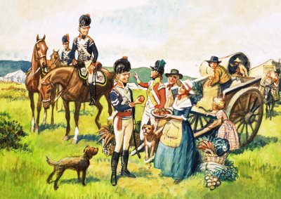 الجنود الذين قدموا التفاح بواسطة اريك باركر