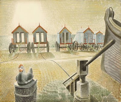 آلات الاستحمام الديبرغ ، 1938 بواسطة Eric Ravilious