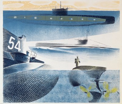 جوانب مختلفة من الغواصات ، 1941 بواسطة إريك رافيليوس