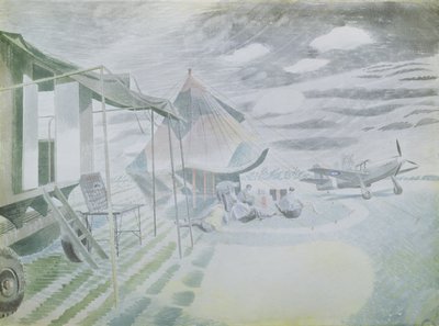 موستانج وخيمة ، c.1942 (مرحاض) بواسطة إريك رافيليوس
