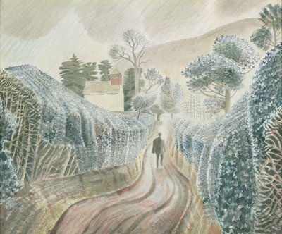 بعد الظهر الرطب ، 1928 بواسطة Eric Ravilious