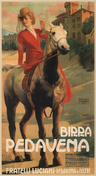 بيرة بيدافينا ، من 1900 إلى 1910 بواسطة إريك إرلر