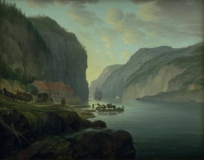 Svinesund بالقرب من Frederikshald في النرويج بواسطة إريك باولسن