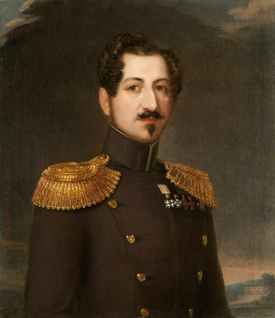 صورة لأوسكار الأول 1799-1859 ، ملك السويد والنرويج ، 1844. بواسطة إريك والبيرجسون