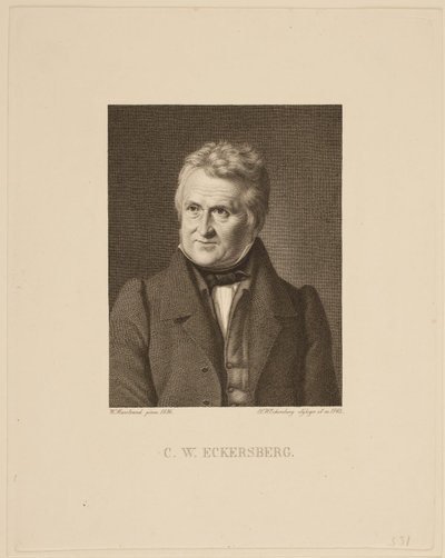 CW Eckersberg بواسطة فيلهلم مارستراند