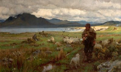 اليتيم ، 1888 بواسطة Ernest Albert Waterlow