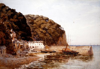 فندق ريد لايون ، حوالي عام 1890 (ألوان مائية على ورق) بواسطة إرنست آرثر رو