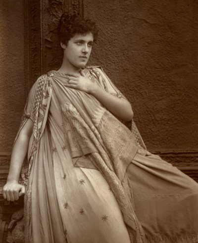 جوليا نيلسون ، الممثلة البريطانية ، 1888. بواسطة إرنست بارود