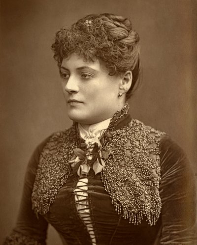 صوفي آير ، الممثلة البريطانية ، 1887. بواسطة Ernest Barraud