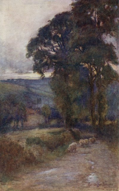 طريق مظلل بواسطة إرنست بينجر أو بيرنجر