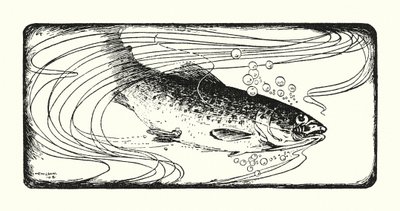 سمك السلمون المعقوف (ليثو) بواسطة إرنست إدوارد بريجز