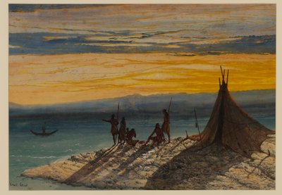مناظر ما قبل التاريخ ، 1869 بواسطة Ernest Henry Griset