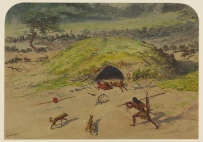 مشهد ما قبل التاريخ ، 1871 بواسطة إرنست هنري جريسيت