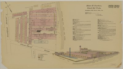 Frankford Ave. and Wheatsheaf Lane، Hexamer General Surveys، 1895 بواسطة إرنست هيكسامير