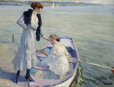 على طول القناة بواسطة ارنست لوسون