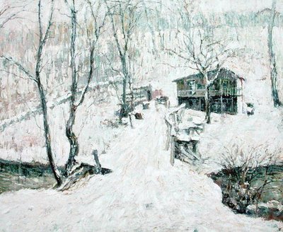 مشهد البلد ، الشتاء بواسطة ارنست لوسون