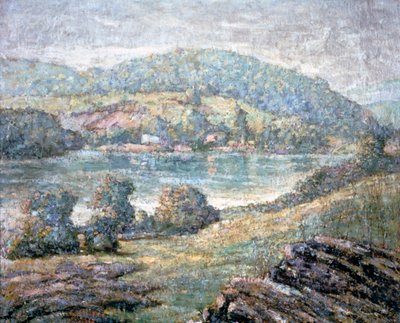 ضوء الصباح ، وادي النهر ، كونيتيكت ، 1919 بواسطة ارنست لوسون