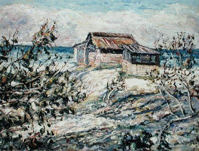 أوشن شاك ، كي ويست ، فلوريدا (زيت على قماش) بواسطة ارنست لوسون