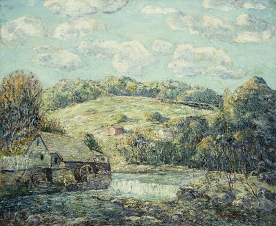 الطاحونة القديمة ، ويلتون ، كونيتيكت بواسطة ارنست لوسون