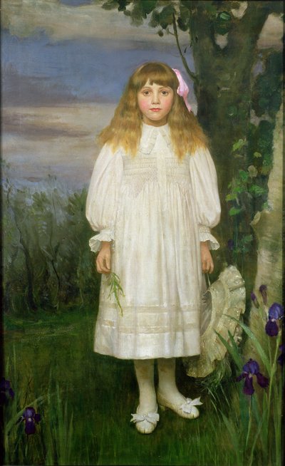 صورة للسيدة كاثرين هوارد ، 1904 بواسطة Ernest Leopold Sichel