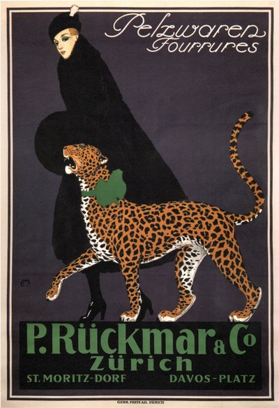 منتجات الفراء P. Rückmar & Co، c. 1910 بواسطة إرنست مونتوت