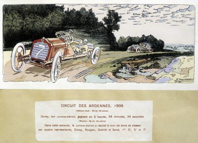 The Ardennes circuit بواسطة إرنست مونتوت
