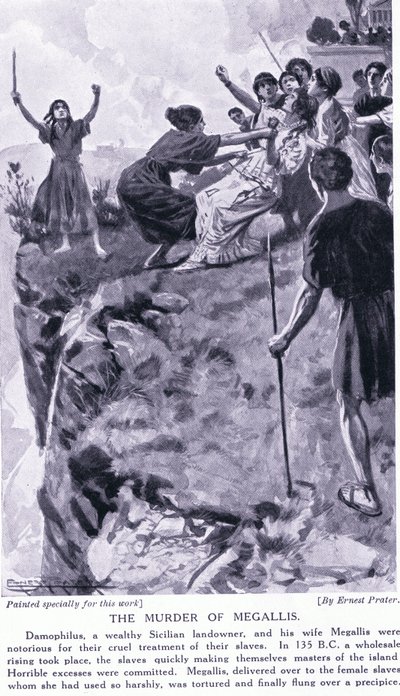 مقتل Megallis 135BC بواسطة إرنست براتر