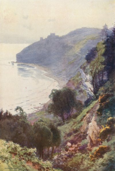 Durlston Bay ، Swanage (أعضاء اللون) بواسطة إرنست ويليام هاسلهوست