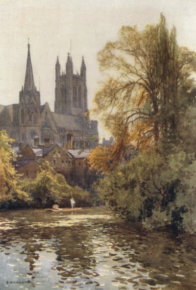 Leam at Leamington (لون ليثو) بواسطة إرنست ويليام هاسلهوست