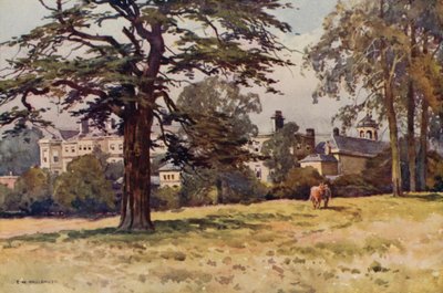 Worksop Manor (لون ليثو) بواسطة إرنست ويليام هاسلهوست