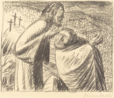 في عام 1916 بعد ولادة المسيح. بواسطة إرنست بارلاخ