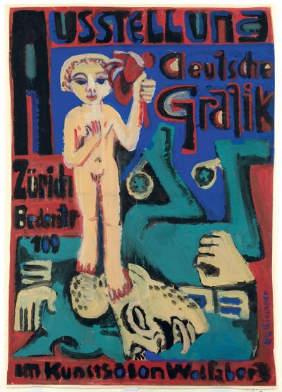 معرض الرسوم الألمانية في Kunstsalon Wolfsberg ؛ - معرض للرسوم الألمانية في صالون فولفسبيرغ للفنون من عام 1921 إلى 1923 بواسطة إرنست لودفيج كيرشنر