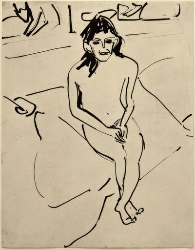 بدون عنوان (Marcella) بواسطة إرنست لودفيج كيرشنر
