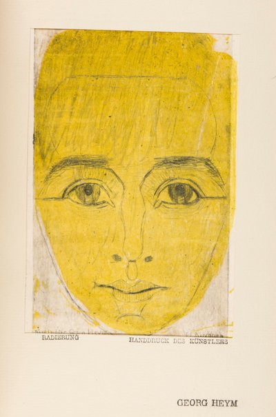 Umbra Vitae (ثقافة الحياة ، صورة جورج هيم بواسطة إرنست لودفيج كيرشنر