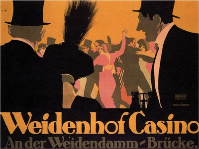 كازينو Weidenhof ، 1913 بواسطة إرنست لوببرت