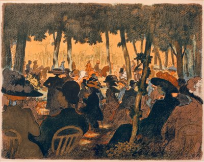 الناس في الحديقة بواسطة إرنست ماتيس