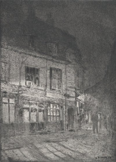ليل: لوف لين ، 1916. بواسطة إرنست أوبلر