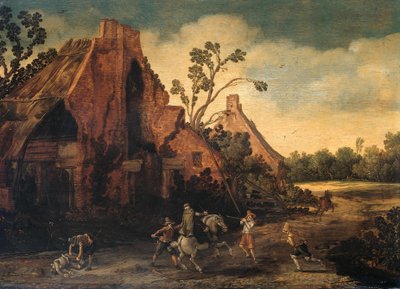 السرقة بواسطة Esaias van de Velde