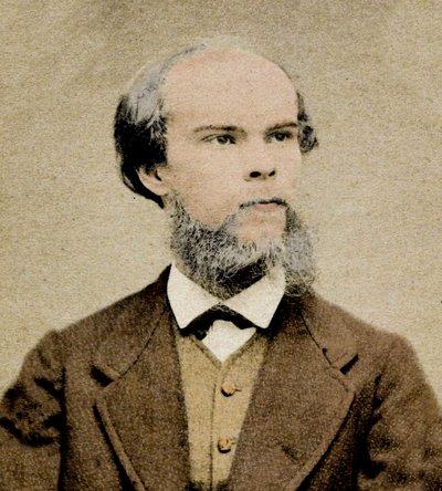 صورة لبول فيرلين (1844-1896) بعد كارجات 1870 بواسطة إتيان (بعد) كارجات